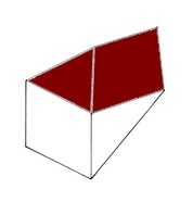 afb. 06.4 - 5 Lucarne à trois pans (capucine, lucarne à croupe)