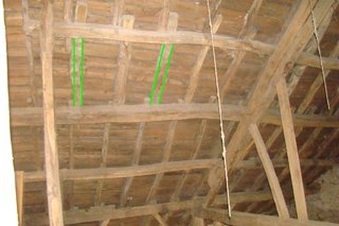 afb. 06.5.3 - 8 kromme gordingen, kromme sporen