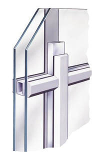 afb.9.2.3 - 2 Aluminium inlegroedes achter de opgeplakte sporten. (beeld 1 van 2)
