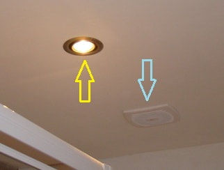 afb.08.3.2 - 19 Inbouwspot en ingebouwde ventilator