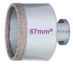 afb.16.4 - 4c Teleboor 67mm voor elektra-dozen