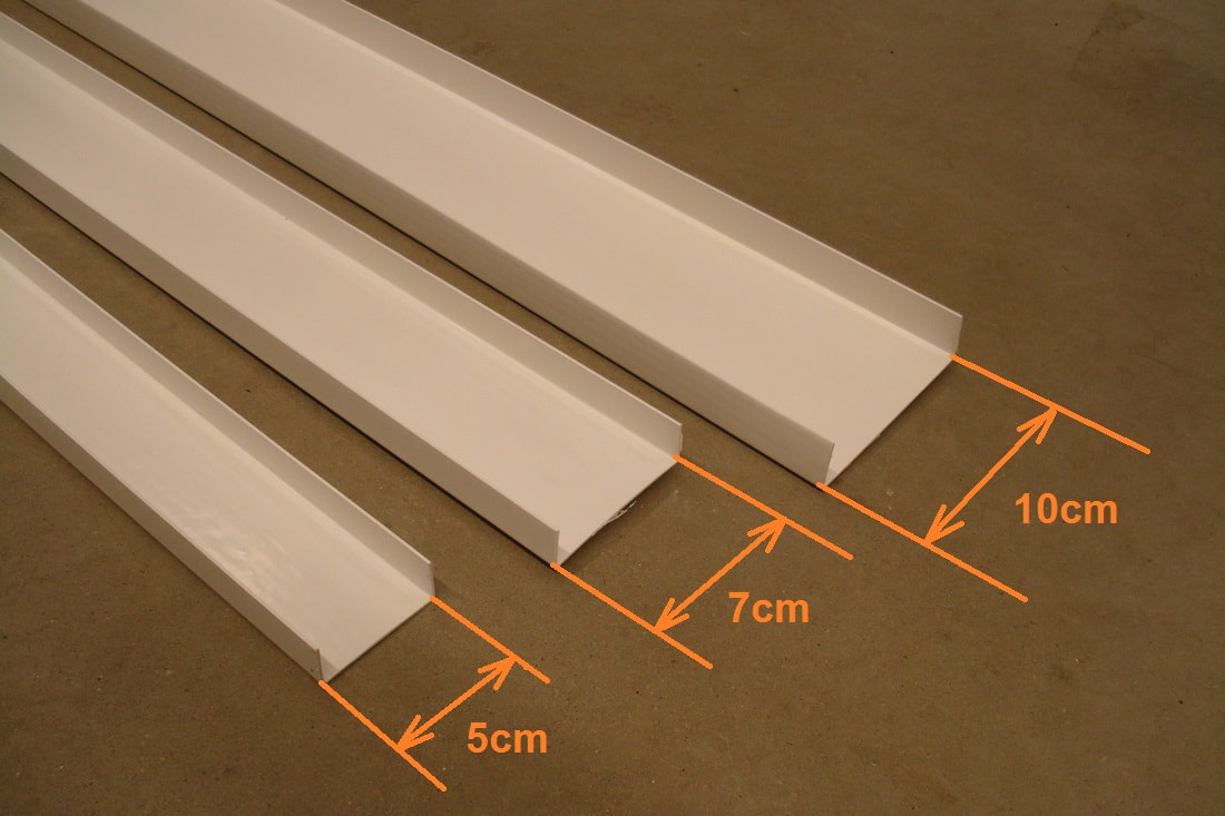 afb.07.1.2 - 4 U-profielen 5, 7 en 10cm