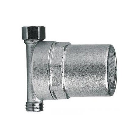 Afb. 10.1.5 - 6 Thermador Waterslagdemper ‘en ligne’ met geïntegreerd T-stuk