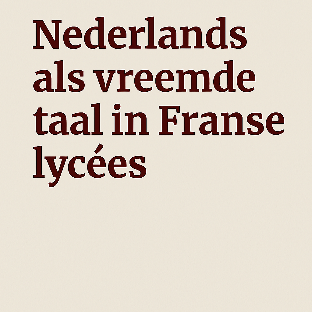 Nederlands-als-vreem