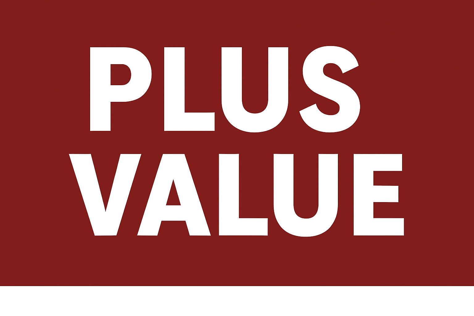 plusvalue