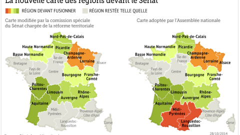 Territoriale hervorming: 15 regio’s in plaats van 13