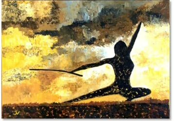 Jenny Vonk – van den Berg, galeriehoudster en kunstschilder