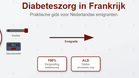Diabeteszorg regelen bij emigratie naar Frankrijk