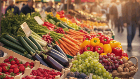 Een bezoek aan de Franse ‘primeur’ of ‘marchand de fruits et légumes’