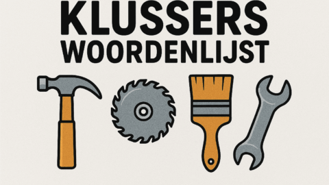 Woordenlijst van bouwkundige termen